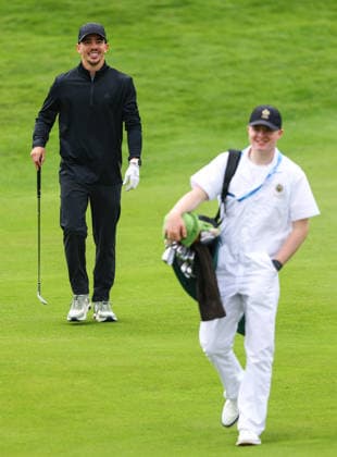 2026 Amgen Irish Open - Pro-Am, Trump International Golf Links, Doonbeg 9 9 2026 Former boxer Michael Conlan Michael Conlan 9 9 2026  Copyright: xx BB3_7419