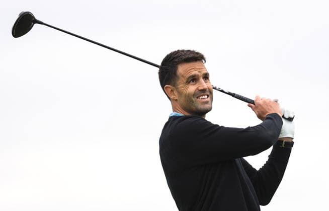 2026 Amgen Irish Open - Pro-Am, Trump International Golf Links, Doonbeg 9 9 2026 Former Munster Rugby player Conor Murray tees off on the third Conor Murray tees off on the third 9 9 2026  Copyright: xx BB3_7422