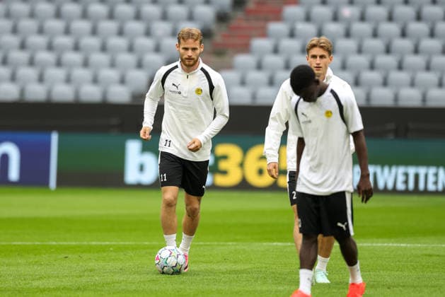 Ole Didrik Blomberg, FK Bodo Glimt, No. 11 at practice, GER, final practice and press conference, FK Bodo Glimt, soccer, UEFA Champions League, Matchday 1, group stage, 2026–2027 season, September 9, 2026, GER, final training session and press conference, FK Bodo Glimt, soccer, UEFA Champions League, Matchday 1, group stage, 2026–2027 season, September 9, 2026, Munich Copyright: xEibner-Pressefoto JennixMaulx EP_JML