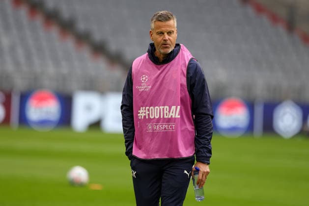 Kjetil Knutsen, FK Bodo Glimt, Head Coach at practice, GER, final practice and press conference, FK Bodo Glimt, soccer, UEFA Champions League, Matchday 1, group stage, 2026–2027 season, September 9, 2026, GER, final training session and press conference, FK Bodo Glimt, soccer, UEFA Champions League, Matchday 1, league phase, 2026–2027 season, September 9, 2026, Munich Copyright: xEibner-Pressefoto JennixMaulx EP_JML