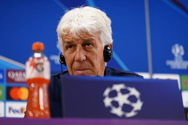 AS Roma Training Session And press conference, PK, Pressekonferenz - UEFA Champions League 2026 27 League Phase MD1 Manager of AS Roma, Gian Piero Gasperini during the press conference on day ahead of the UEFA Champions League 2026 27 League Phase MD1 at Fenerbahce Sukru Saracoglu Spor Kompleksi on September 9, 2026 in Istanbul, Turkey. Istanbul Fenerbahce Sukru Saracoglu Spor Kompleksi Turkey Copyright: xYagizxGurtug PSxImagesxYagizxGurtugx