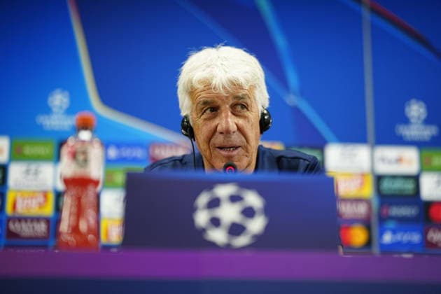 AS Roma Training Session And press conference, PK, Pressekonferenz - UEFA Champions League 2026 27 League Phase MD1 Manager of AS Roma, Gian Piero Gasperini during the press conference on day ahead of the UEFA Champions League 2026 27 League Phase MD1 at Fenerbahce Sukru Saracoglu Spor Kompleksi on September 9, 2026 in Istanbul, Turkey. Istanbul Fenerbahce Sukru Saracoglu Spor Kompleksi Turkey Copyright: xYagizxGurtug PSxImagesxYagizxGurtugx