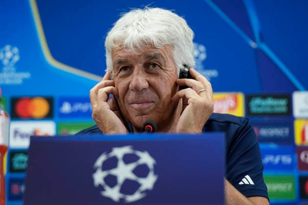 Football, Champions League, AS Roma, press conference