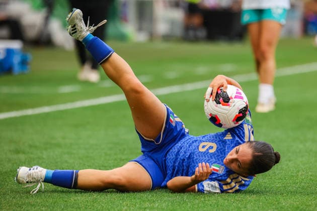 FIFA U-20 Women s World Cup Poland 2026 - Italy vs New Zealand in Lodz, Poland Maya CHERUBINI of Italy during the FIFA U-20 Women s World Cup Poland 2026 match between Italy and New Zealand at Stadion Miejski LKS Lodz. Copyright: xx