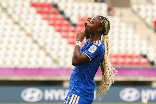 FIFA U-20 Women s World Cup Poland 2026 - Italy vs New Zealand in Lodz, Poland Karen APPIAH of Italy celebrates a goal during the FIFA U-20 Women s World Cup Poland 2026 match between Italy and New Zealand at Stadion Miejski LKS Lodz. Copyright: xx