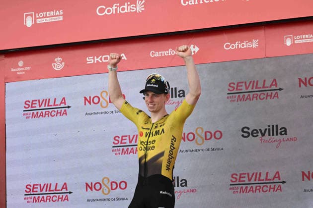 09-09-2026 Vuelta A Espana; Tappa 17 Dos Hermanas - Sevilla; 2026, Visma - Lease A Bike; Brennan, James Matthew; Siviglia; 