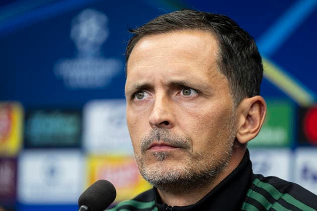 Football, Champions League, RC Lens, press conference