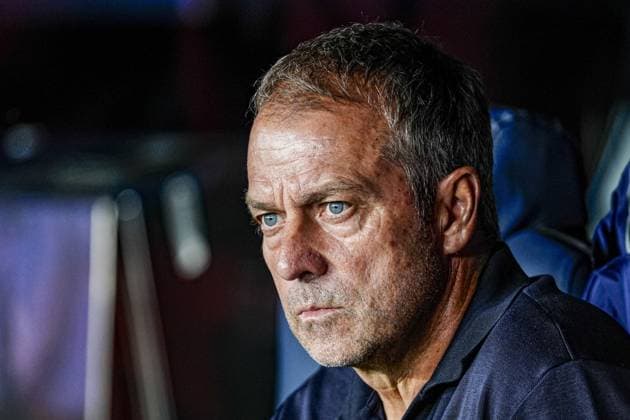 BARCELONA - FC Barcelona, Barca Head Coach Hansi Flick ahead of the UEFA Champions League match between FC Barcelona and Feyenoord at the Spotify Camp Nou on September 9, 2026 in Barcelona, Spain. GEERT VAN ERVEN ANP UEFA Champions League 2026 27 xVIxANPxSportx xMarcelxterxBalsxIVx 567767178 originalFilename: 567767178.jpg