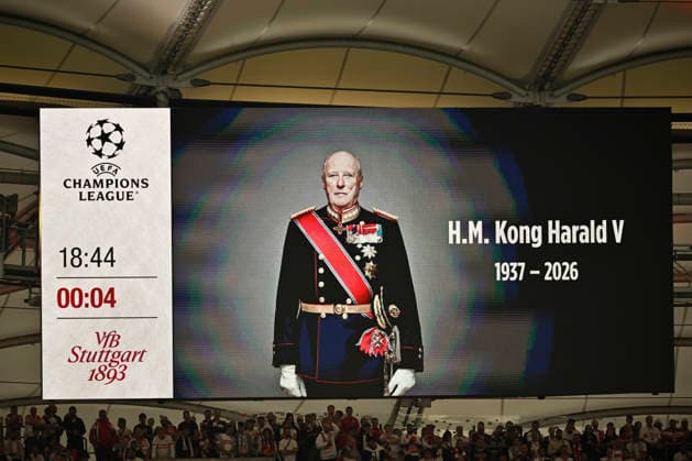 Before the start of the game, a minute of silence will be observed in memory of the victims of the flood disaster in Nepal and in honor of the late King Harald V of Norway. Champions League: VfB Stuttgart vs. Viking FK Stavanger, September 9, 2026. DFL regulations prohibit any use of photographsHS AS IMAGE SEQUENCES AND OR QUASI-VIDEO Champions League: VfB Stuttgart vs. Viking FK Stavanger