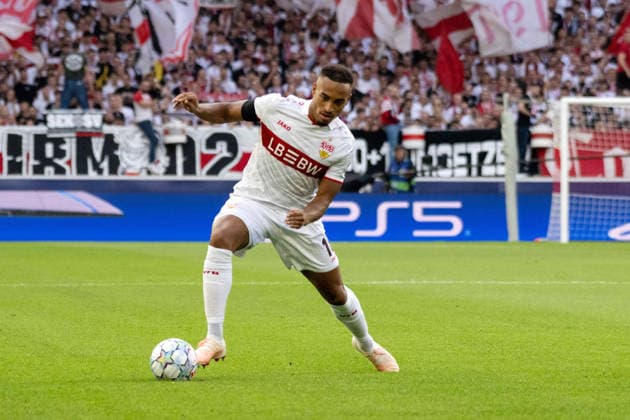 Jamie Leweling, VfB Stuttgart xettx, Germany, Stuttgart, September 9, 2026, Soccer, UEFA Champions League: VfB Stuttgart vs. Viking FK Stavanger, 2026–2027 Season, Match Day 1, MHP Arena
