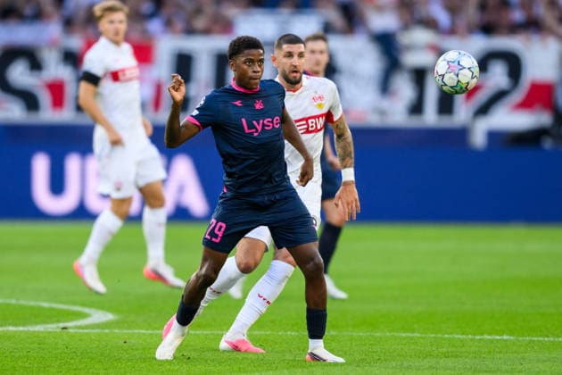 September 9, 2009: Tobias Moi of Viking during the UEFA Champions League soccer match between VfB Stuttgart and Viking on September 9, 2026 in Stuttgart. Photo by Marius Simensen, BILDBYRAN COP 238 MM0072 bbeng football soccer UEFA Champions League Viking VfB Stuttgart  Copyright: MARIUSxSIMENSEN BB260909BB548