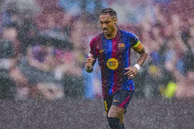 BARCELONA - Raphinha of FC Barcelona, Barca during the UEFA Champions League match between FC Barcelona and Feyenoord at the Spotify Camp Nou on 09 September 2026 in Barcelona, Spain. GEERT VAN ERVEN ANP UEFA Champions League 2026 27 xVIxANPxSportx xMarcelxterxBalsxIVx 567769079 originalFilename: 567769079.jpg