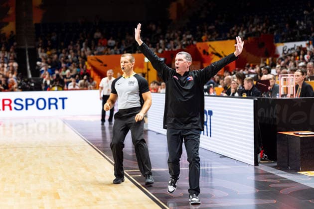 Gerardo Batista, Puerto Rico, Coach, GER, Puerto Rico vs. China, Basketball, 2026 FIBA Women s World Cup, Qualifying Round for the Quarterfinals, September 9, 2026, GER, Puerto Rico vs. China, Basketball, 2026 FIBA Women’s World Cup, Qualification for the Quarterfinals, September 9, 2026, Berlin Copyright: xEibner-Pressefoto MaxxVincenx EP_MVN