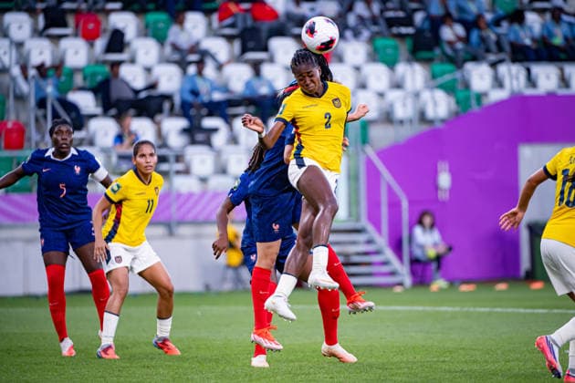Football, Women's, Under-20s, World Cup, France v Ecuador