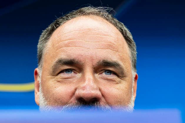 Head coach Jindrich Trpisovsky at the press conference, PK, Pressekonferenz of the SK Slavia Praha team prior to the UEFA Champions League opening round match: SK Slavia Praha vs RC Lens, in Prague, Czech Republic, on September 9, 2026. (CTKxPhoto MichalxKamaryt) CTKPhotoP2026090908193  CTKPhotoP2026090908193