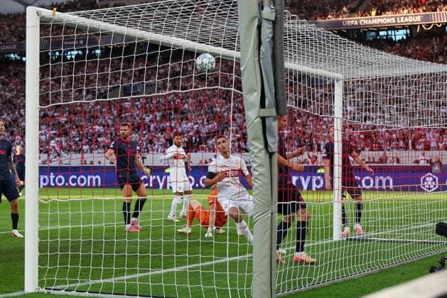 Goal 1 by Ermedin Demirovic (9, VfB Stuttgart), not pictured, with Bilal El Khannouss (11, VfB Stuttgart), VfB Stuttgart vs. Viking Stavanger, Soccer, Men, UEFA Champions League, 2026–2027 Season, Matchday 1, September 9, 2026, Stuttgart, Baden-Württemberg, Germany Copyright: xkolbert-press MartinxAgüerax