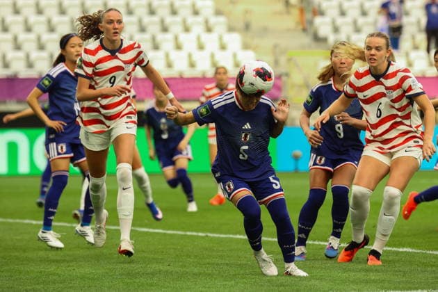 Football, Women, Under-20s, World Cup, Japan v USA