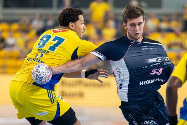 Kielce 09.09.2026. Handball EHF Champions League season 2026 2027 round 1 match between Industria Kielce and HC Kriens-Luzern in Kielce, Poland --- Pilka reczna EHF Liga Mistrzow sezon 2026 2027 kolejka 1 mecz : Industria Kielce - HC Kriens-Luzern Persons Shown : Mykola Bilyk Photo by Igor Jakubowski Arena Akcji NEWSPIX.PL --- newspix.pl 