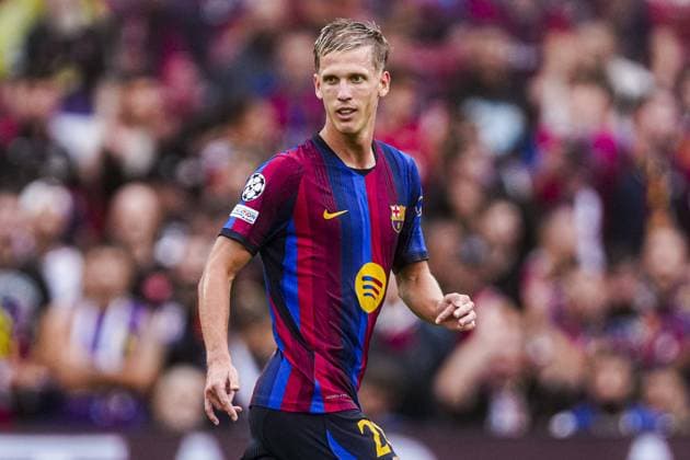 BARCELONA - Dani Olmo of FC Barcelona, Barca during the UEFA Champions League match between FC Barcelona and Feyenoord at the Spotify Camp Nou on 09 September 2026 in Barcelona, Spain. GEERT VAN ERVEN ANP UEFA Champions League 2026 27 xVIxANPxSportx xMarcelxterxBalsxIVx 567772036 originalFilename: 567772036.jpg