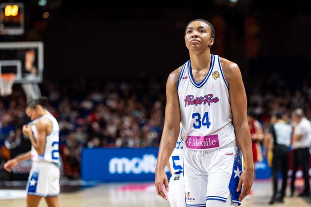 Imani McGee Stafford, Puerto Rico, 34, Disappointed After Loss, GER, Puerto Rico vs. China, Basketball, 2026 FIBA Women’s World Cup, Qualification for the Quarterfinals, September 9, 2026, GER, Puerto Rico vs. China, Basketball, 2026 FIBA Women’s World Cup, Qualification for the Quarterfinals, September 9, 2026, Berlin Copyright: xEibner-Pressefoto MaxxVincenx EP_MVN