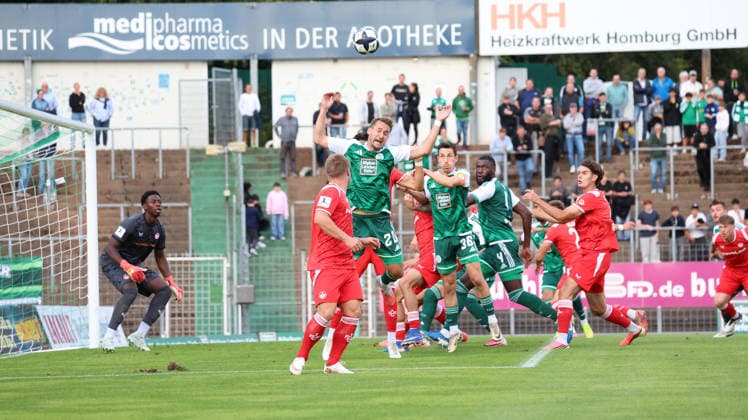 September 9, 2026, xrekx, Regional League Southwest Soccer, FC Homburg vs. FC Kaiserslautern II, l Julian Günther Schmidt, FC 08 Homburg, Homburg