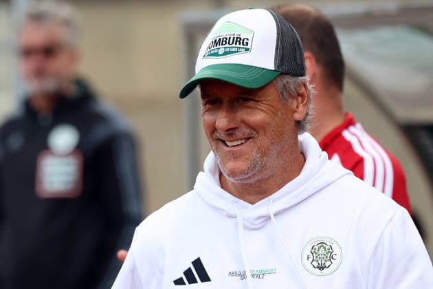 September 9, 2026, xrekx, Regional League Southwest Soccer, FC Homburg vs. FC Kaiserslautern II, with Roland Seitz, coach of FC 08 Homburg, Homburg