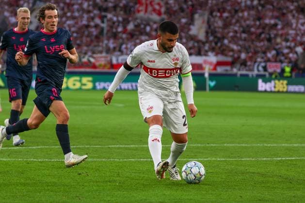Deniz Undav, 26, VfB Stuttgart in action; VfB Stuttgart vs. Viking Stavanger; soccer; men s; UEFA Champions League; 2026–2027 season; Matchday 1; September 9, 2026; Stuttgart, Baden-Württemberg, Germany Copyright: xkolbert-press MartinxAgüerax