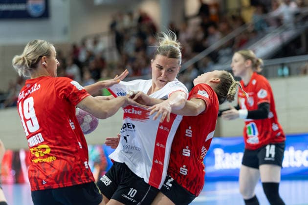 Handball, Women, HBF, SV Union Halle-Neustadt v HSG Blomberg-Lippe