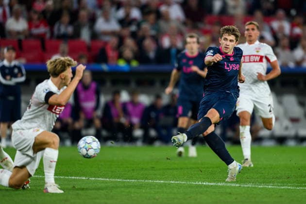 September 9, 2009: Henrik Heggheim of Viking during the UEFA Champions League soccer match between VfB Stuttgart and Viking on September 9, 2026 in Stuttgart. Photo by Marius Simensen, BILDBYRAN COP 238 MM0072 bbeng football soccer UEFA Champions League Viking VfB Stuttgart  Copyright: MARIUSxSIMENSEN BB260909BB685