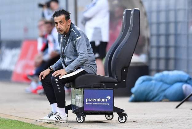 SV Biemenhorst vs. Fortuna Düsseldorf ** FOR EDITORIAL PURPOSES ONLY ** ** EDITORIAL USE ONLY ** p Lower Rhine Soccer Cup, 1st Round: SV Biemenhorst vs. Fortuna Düsseldorf on September 9, 2026, at Praemiun Park am Hünting in Bocholt. Miroslaw Giruc, Coach of SV Biemenhorst. Germany, North Rhine-Westphalia, Bocholt. Copyright ThorstenxTillmann Copyright: ThorstenxTillmann doc87j3e0v50hd1cfr1igiw ,EDITORIAL USE ONLY Copyright: ThorstenxTillmann