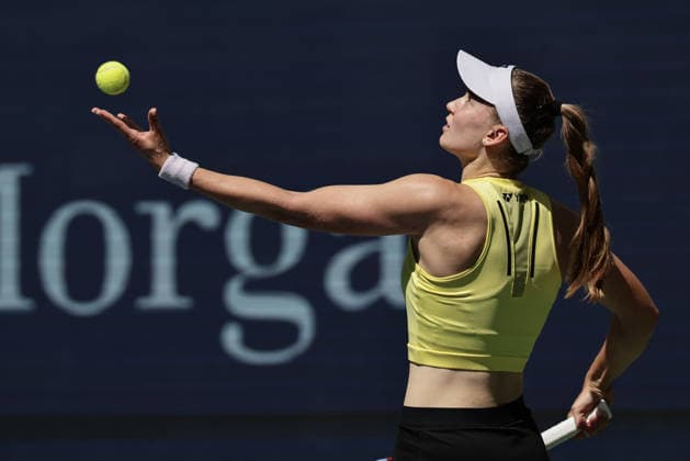 Elena Rybakina (KAZ), Women s Singles, US Open Championships, Billie Jean King National Tennis Center, Flushing Meadows, New York, USA Copyright: xJuergenxHasenkopfx