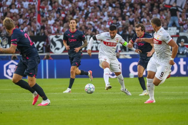 09 09 26 VfB Stuttgart vs. Viking Stavanger Germany, Stuttgart, 09 09 2026, Soccer, UEFA Champions League, 2026–2027 Season, VfB Stuttgart vs. Viking Stavanger, Deniz Undav, VfB Stuttgart
