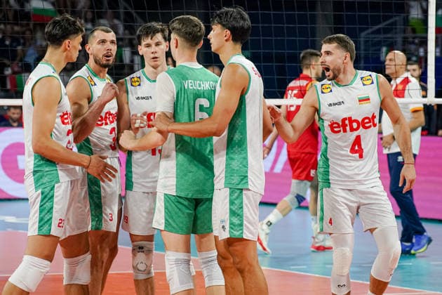 Volleyball - CEV EuroVolley 2026 Group B - Bulgaria vs North Macedonia - 09.09.2026 SOFIA, BULGARIA - September 9th: Martin Atanasov, 4 of Bulgaria during CEV EuroVolley 2026, Group B match between Bulgaria vs North Macedonia at Arena 8888 on September 9th, 2026 in Sofia, Bulgaria. Copyright: xYulianxTodorovx