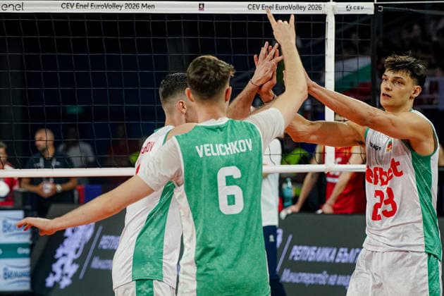 Volleyball - CEV EuroVolley 2026 Group B - Bulgaria vs North Macedonia - 09.09.2026 SOFIA, BULGARIA - September 9th: Aleksandar Nikolov, 23 of Bulgaria during CEV EuroVolley 2026, Group B match between Bulgaria vs North Macedonia at Arena 8888 on September 9th, 2026 in Sofia, Bulgaria. Copyright: xYulianxTodorovx
