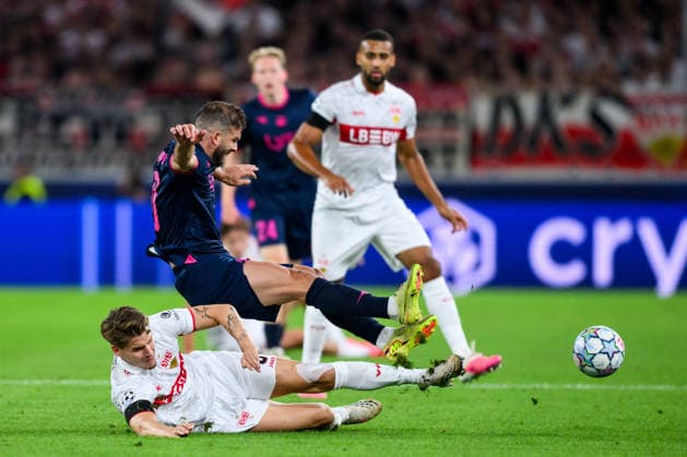 September 9, 2026: Zlatko Tripic of Viking during the UEFA Champions League soccer match between VfB Stuttgart and Viking on September 9, 2026 in Stuttgart. Photo by Marius Simensen, BILDBYRAN COP 238 MM0072 bbeng football soccer UEFA Champions League Viking VfB Stuttgart  Copyright: MARIUSxSIMENSEN BB260909BB786