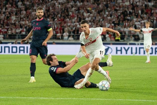 Bilal El Khannouss (VfB Stuttgart, 11) am Ball, GER, VfB Stuttgart vs. Viking FK Stavanger, Fussball, UEFA Champions League, Spieltag 1, Spielzeit 2026 2027, 09.09.2026, GER, VfB Stuttgart vs. Viking FK Stavanger, Fussball, UEFA Champions League, Spieltag 1, Spielzeit 2026 2027, 09.09.2026, Stuttgart Copyright: xEibner-Pressefoto EdwardxCheungx EP_ECG