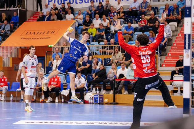 Handball, 2nd HBL, 1. VfL Potsdam v TV 05 07 Hüttenberg