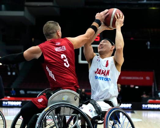 September 9, 2026, Ottawa, On, Canada: Japan s Ryuga Akaishi (8) looks for a shot against Poland s Dominik Mosler (3) during second half of IWBF Wheelchair Basketball World Championships group stage action, in Ottawa, on Wednesday, Sept. 9, 2026. Canada News - September 9, 2026  - ZUMAc35_ 20260909_zaf_c35_028 Copyright: xJustinxTangx