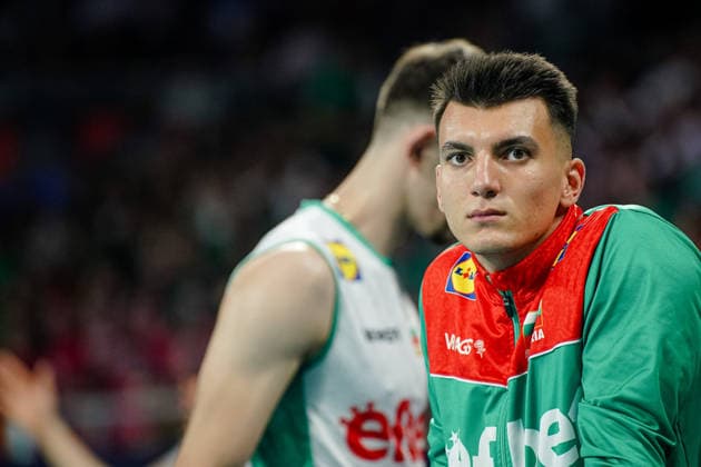 Volleyball - CEV EuroVolley 2026 Group B - Bulgaria vs North Macedonia - 09.09.2026 SOFIA, BULGARIA - September 9th: Stoil Palev, 20 of Bulgaria during CEV EuroVolley 2026, Group B match between Bulgaria vs North Macedonia at Arena 8888 on September 9th, 2026 in Sofia, Bulgaria. Copyright: xYulianxTodorovx