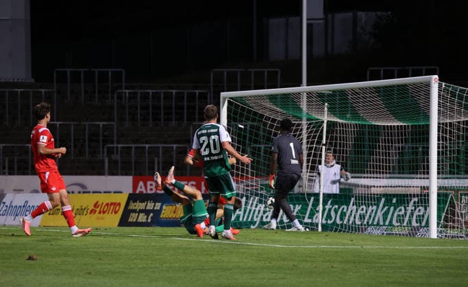 September 9, 2026, Soccer, Men s, Regionalliga Southwest, 2026–2027 Season, FC 08 Homburg 1, FC Kaiserslautern II, Marc Ehrhart; FC 08 Homburg wins 2–1 at the Waldstadion in Homburg, Saarland, Germany Copyright: xFabianxKleerx