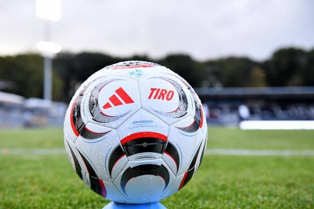 SV Biemenhorst vs. Fortuna Düsseldorf ** FOR EDITORIAL USE ONLY ** EDITORIAL USE ONLY ** p Lower Rhine Soccer Cup, 1st Round: SV Biemenhorst vs. Fortuna Düsseldorf on September 9, 2026, at Praemiun Park am Hünting in Bocholt; Adidas Tiro match ball; Germany, North Rhine-Westphalia, Bocholt; Copyright ThorstenxTillmann Copyright: ThorstenxTillmann doc87j3ujb7wqdalb4nq47 ,EDITORIAL USE ONLY Copyright: ThorstenxTillmann