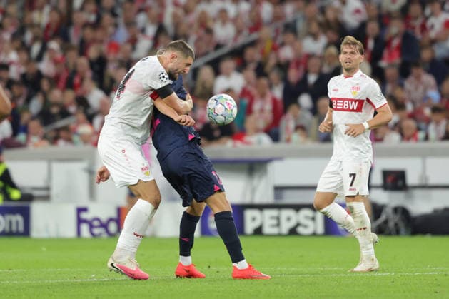 Stuttgart, Soccer, UEFA Champions League, VfB Stuttgart vs. Viking Stavanger, Jeff Chabot, VfB