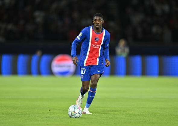 PSG v SK Slovan Bratislava - UEFA Champions League PARIS, FRANCE - SEPTEMBER 09: Ousmane Dembele (10) of Paris Saint-Germain in action during the UEFA Champions League 2026 27 League Phase MD1 match between Paris Saint-Germain (PSG) and SK Slovan Bratislava at Parc des Princes in Paris, France on September 09, 2026. Mustafa Yalcin Anadolu Paris France. Editorial use only. Please get in touch for any other usage.  Copyright: x2026xAnadoluxMustafaxYalcinx