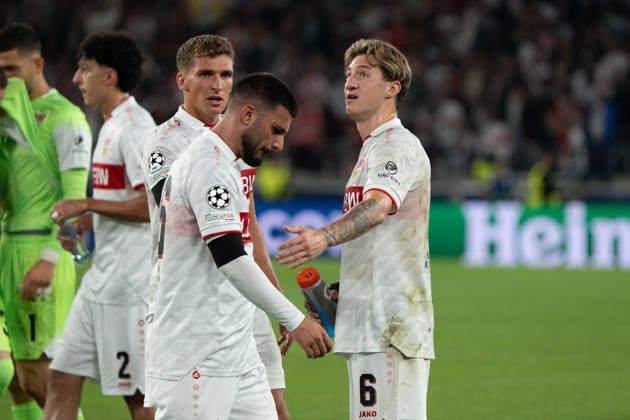 Deniz Undav, VfB Stuttgart, 26, disappointed, GER, VfB Stuttgart vs. Viking FK Stavanger, soccer, UEFA Champions League, Matchday 1, 2026–2027 season, September 9, 2026, GER, VfB Stuttgart vs. Viking FK Stavanger, soccer, UEFA Champions League, Matchday 1, 2026–2027 season, September 9, 2026, Stuttgart Copyright: xEibner-Pressefoto EdwardxCheungx EP_ECG