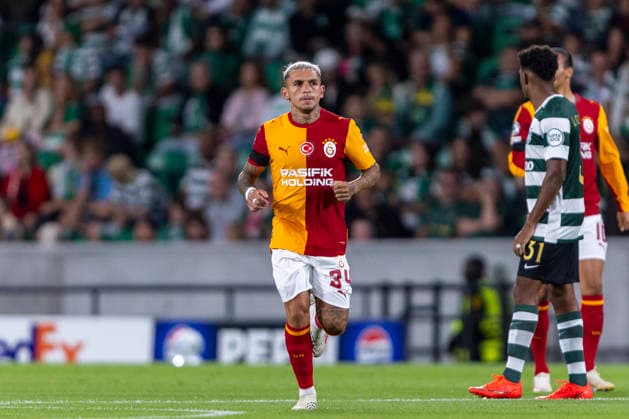 September 9, 2026, Lisbon, Lisbon, Portugal: Lisbon, September 09 - Lucas Torreira of Galatasaray celebrates his goal during the Sporting CP x Galatasaray match for the UEFA Champions League 2026 27 League Phase MD1 on September 09, 2026 at Estadio Jose Alvalade, Lisbon, Portugal Lisbon Portugal - ZUMAl192 20260909_zsp_l192_014 Copyright: xMiguelxLemosx