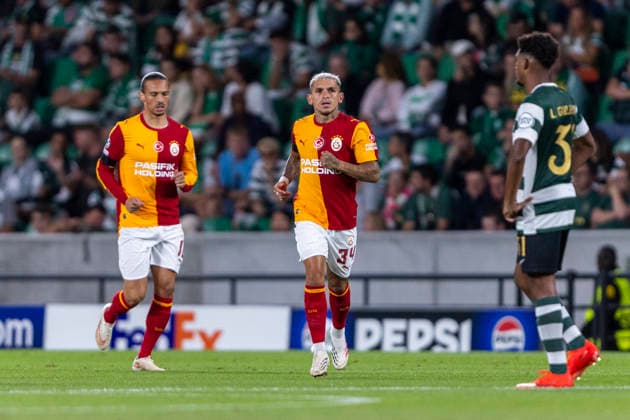 September 9, 2026, Lisbon, Lisbon, Portugal: Lisbon, September 09 - Lucas Torreira of Galatasaray celebrates his goal during the Sporting CP x Galatasaray match for the UEFA Champions League 2026 27 League Phase MD1 on September 09, 2026 at Estadio Jose Alvalade, Lisbon, Portugal Lisbon Portugal - ZUMAl192 20260909_zsp_l192_015 Copyright: xMiguelxLemosx