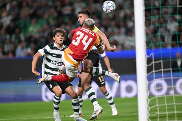 Football, Champions League, Sporting Lisbon v Galatasaray Istanbul