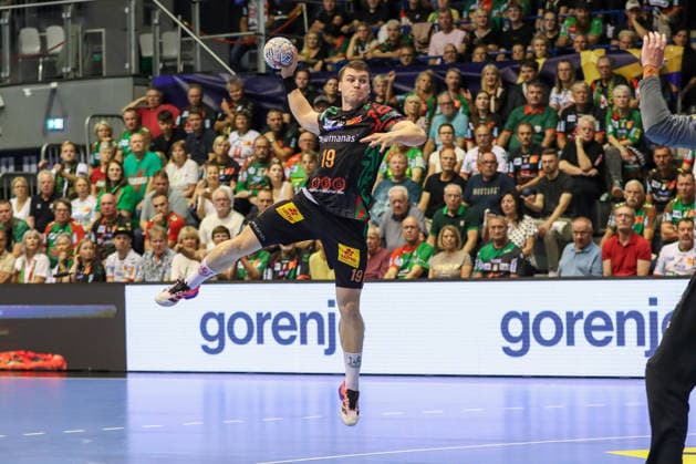 September 9, 2026, xgox, Handball EHF Champions League SC Magdeburg vs. Kolstad Handbold, Elvar Oern Jonsson, Magdeburg, 19 shots on goal, goal scorers, scored a goal, goals, scores the goal, Magdeburg