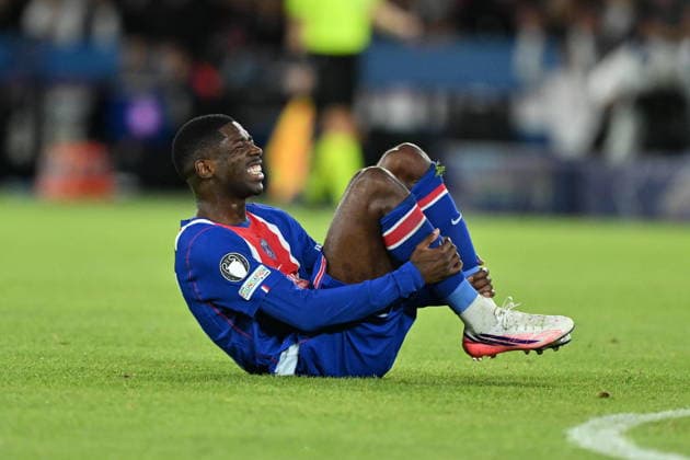 PSG v SK Slovan Bratislava - UEFA Champions League PARIS, FRANCE - SEPTEMBER 9: Paris Saint-Germain’s Ousmane Dembele (10) reacts during the UEFA Champions League match between Paris Saint-Germain and SK Slovan Bratislava at Parc des Princes in Paris, France, on September 9, 2026. Mustafa Yalcin Anadolu Paris France. Editorial use only. Please get in touch for any other usage.  Copyright: x2026xAnadoluxMustafaxYalcinx