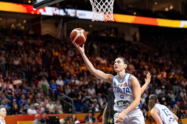 Cecilia Zandalasini of Italy, 09 making a layup, GER, Italy vs. Australia, Basketball, 2026 FIBA Women s World Cup, Qualifying for the Quarterfinals, September 9, 2026, GER, Italy vs. Australia, Basketball, 2026 FIBA Women’s World Cup, Qualification for the quarterfinals, September 9, 2026, Berlin Copyright: xEibner-Pressefoto MaxxVincenx EP_MVN